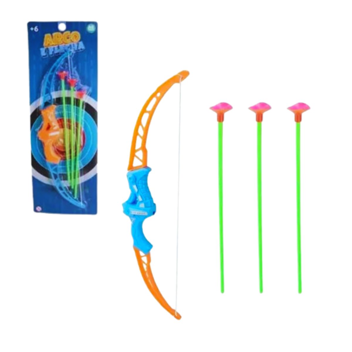 Brinquedo Arco E Flecha Infantil Sortido Arqueiro - Ark Toys Brinquedo Arco E Flecha Infantil Sortido Arqueiro - Ark Toys